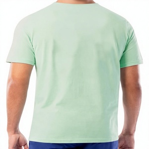 เสื้อยืดลำลองผู้ชาย ผ้าเจอร์ซีย์พิมพ์ลาย ไม่ถักทอ 180GSM ซึมซับเหงื่อ ระบายอากาศ แห้งเร็ว ป้องกันกลิ่น 100% ผ้าฝ้าย - Product Image 2