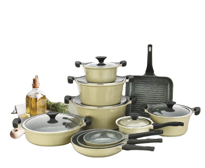 Dutch Oven Enamel Cast Cookware Set