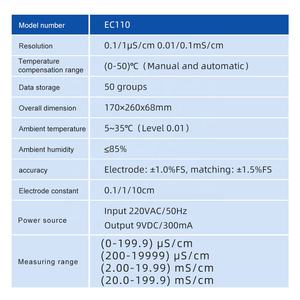 Laboratuvar 2 in 1 masaüstü <span class=keywords><strong>Ph</strong></span> sıcaklık için <span class=keywords><strong>PH</strong></span> ölçer otomatik kalibrasyon asitlik metre su kalitesi analizörü - Product Image 6