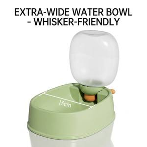 Bebedero Automático para Mascotas de 2.8L, Dispensador de Agua por Gravedad para Perros con Recipiente Extra Ancho de 13cm para Gatos y Perros, <span class=keywords><strong>Precio</strong></span> de Fábrica - Product Image 4