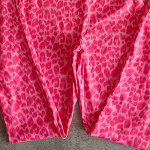 Nuova <span class=keywords><strong>Tuta</strong></span> Intera Aderente Y2K con Logo Personalizzato, Stile Halter Senza Schienale, Stampa Leopardata <span class=keywords><strong>Rosa</strong></span> - Product Image 4