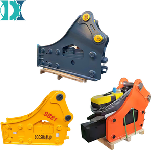 Sany Doosan <span class=keywords><strong>Hitachi</strong></span> Shinko Hooker Excavadora Martillos hidráulicos con cabeza de cañón para romper el trabajo del martillo - Product Image 2