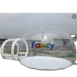 Best 0.6mmPVC inflatable party tent/inflatable bubble tent for sale/transparent tent for outdoor
