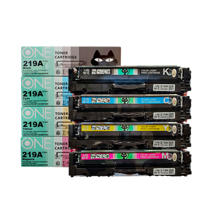 Cartouche de toner compatible NOONE 3202DW MF3302SDW MFP 3306FDW 219A W2190A W2191A W2192A W2193A <span class=keywords><strong>HP</strong></span> Color pour Pro - Product Image 1