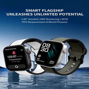 Reloj inteligente ligero de aleación de aluminio con carga magnética y vibrante pantalla AMOLED de 410 por 494 para uso diario - Product Image 4