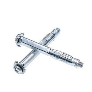 Vis d'<span class=keywords><strong>expansion</strong></span> de manchon de mur sec en acier galvanisé 12x100, <span class=keywords><strong>boulon</strong></span> d'ancrage <span class=keywords><strong>molly</strong></span> pour murs en plâtre - Product Image 4