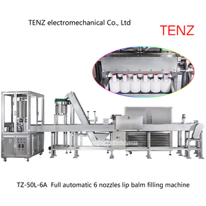 Máquina Llenadora de Bálsamo Labial y Desodorante en Barra TENZ, Totalmente Automática, Eléctrica, con 6 Boquillas, PLC, <span class=keywords><strong>nivea</strong></span>, maybelline - Product Image 3