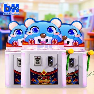 Máquina de Juego Arcade Mini Baihui Animation: Estilo Adorable, Ratón contra Hámster, Empujador de Monedas, Juego de Golpeo con Martillo - Product Image 6