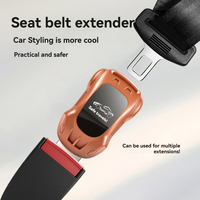 Extenseur de ceinture de sécurité ABS populaire pour femmes enceintes en surpoids et enfants, protection des épaules, conception d'extension bidirectionnelle