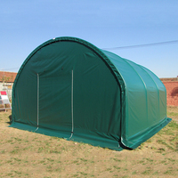 Tente Animaux 6x6m Grande Vente Bétail Chèvres Bovins Abri Cheval Portable