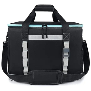 TINYATWholesale Lunch Shopping Food Transport Grill Waterproof Cool Box Large Foldable Picnic Thermal Basket Insulated Cooler