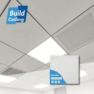 Paneles de Yeso Perforados Directo de Fábrica para Construcción de Techos, <span class=keywords><strong>Precio</strong></span> de Paneles de Yeso con Orificios Cuadrados, Techos de <span class=keywords><strong>PVC</strong></span> - Product Image 1