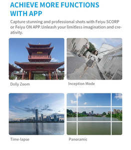 Stoklarında popüler Feiyu SCORP MINI <span class=keywords><strong>3</strong></span> eksen SmartPhone Gimbal sabitleyici el Anti-shake kamera sabitleyici kamera Gimbal - Product Image 6