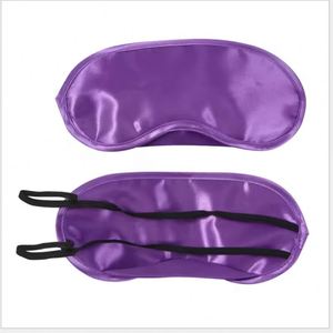 New Design Double Sided Sleeping Shade Elastic Band Breathable Travel <b>Sleep</b> Satin Eye <b>Mask</b> - Product Image 4