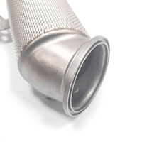 Downpipe catalytique courbé sur mandrin, résistant à la chaleur, de qualité compétition pour BMW X5 3.0T B58 Euro 5, pour optimisation de puissance