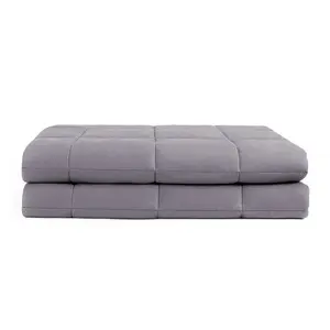 Coperta pesante di bambù di alta qualità coperta ponderata perle di vetro ponderate coperta 7kg