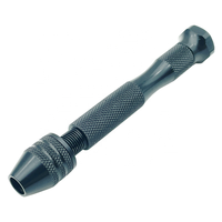 Nouveau jeu de 11 mini forets 0.3-3.0mm à trois griffes foret en acier hélicoïdal pour plastique noir torsion manuelle avec tige droite