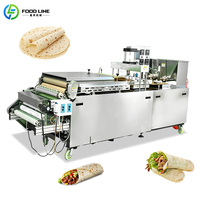 Machine à fabriquer des tortillas de maïs roulées entièrement automatique, machine à fabriquer des tortillas, machine à fabriquer des chips de tortillas