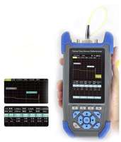 Mini réflectomètre à domaine temporel optique (OTDR) Testeur 1310/1550nm Équipement de fibre optique portable Compatible RJ45 pour FTTH & Gpon