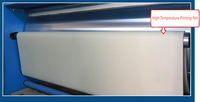 Rouleau de feutre de transfert thermique pour presse à chaud, couverture de presse à chaud pour machine d'impression textile, bande de feutre pour rouleau de presse à chaud