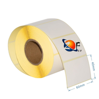Échantillon d'usine gratuit, étiquettes en papier thermique personnalisables, durables, colle à base d'eau, écologiques, pour l'emballage des supermarchés et des épiceries