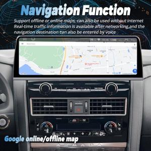 Écran Android 16,3 pouces pour Nissan Patrol Y62 Infiniti QX80 QX56 2010 - 2021 Autoradio Lecteur multimédia GPS CarPlay Navigation - Product Image 5