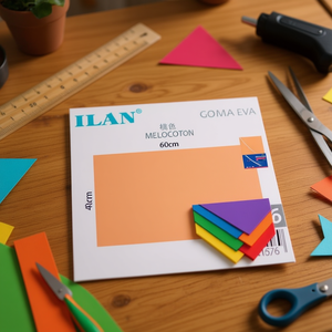 ILAN EVA Foam <b>Sheet</b> 60x40cm Melocoton <b>Color</b> Craft Material - Product Image 3