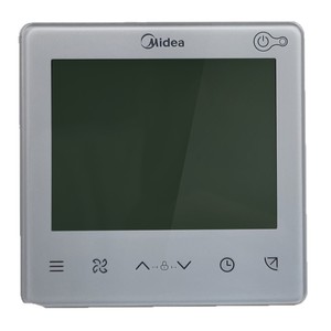 แผงควบคุมเครื่องปรับอากาศแบบมีสาย Midea รุ่น KJR-86J2BK 17317100005019 สำหรับใช้ในบ้าน - Product Image 1
