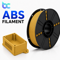 Filamento de Impresión 3D Becreative OEM de Alto Impacto, ABS de 1.75 mm, 1 kg, Resistencia Superior a Caídas, Tolerancia de 250-260, 0.02 mm