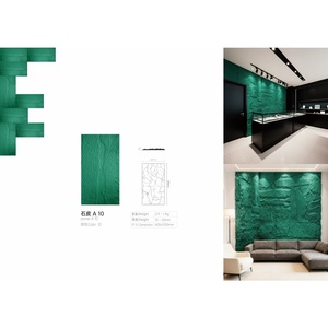 Revêtement mural en <span class=keywords><strong>pierre</strong></span> souple, design moderne, argile modifiée flexible, matériau MCM, carreaux de 60*120 cm pour les hôtels intérieurs, 20*30 cm - Product Image 2