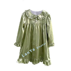<span class=keywords><strong>Camicia</strong></span> <span class=keywords><strong>da</strong></span> <span class=keywords><strong>notte</strong></span> per <span class=keywords><strong>bambina</strong></span> con colletto di seta <span class=keywords><strong>manica</strong></span> <span class=keywords><strong>lunga</strong></span> per bambini vestito <span class=keywords><strong>da</strong></span> <span class=keywords><strong>notte</strong></span> per le ragazze - Product Image 4