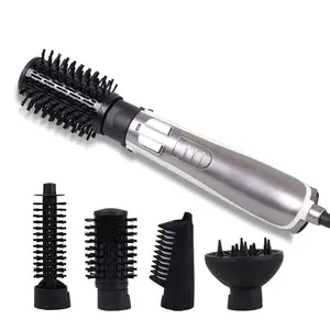 Nieuwste 5 In 1 Professionele 1000W Een Stap Föhn En Styler Rotating Hot Air Styler Haar Borstel