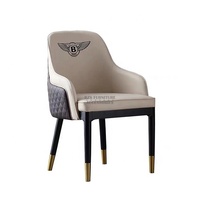 Pièces durables enduites noires de chaise de cadre de base de chaise de jambes de chaise de salle à manger de quatre jambes contemporaines