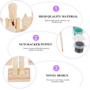 6 pièces <span class=keywords><strong>casse</strong></span>-<span class=keywords><strong>noisette</strong></span> noël <span class=keywords><strong>casse</strong></span>-<span class=keywords><strong>noisette</strong></span> en <span class=keywords><strong>bois</strong></span> inachevé avec peinture et stylo blanc <span class=keywords><strong>casse</strong></span>-<span class=keywords><strong>noisette</strong></span> non peint - Product Image 5