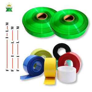 <span class=keywords><strong>Tubo</strong></span> termorretráctil de <span class=keywords><strong>PVC</strong></span> certificado, Mangas de aislamiento eléctrico azul de 25μm para electrónica/cables, <span class=keywords><strong>Tubo</strong></span> termorretráctil eléctrico - Product Image 2