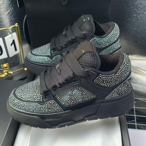 Luxury Brand No.5 Premium Canvas Lace-<b>Up</b> Shoes with Mesh Midsole High-End Designer Retro Fashion - Product Image 1