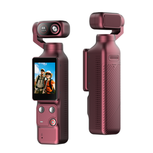 Caméra d'action 4K avec suivi automatique et contrôle gestuel, écran tactile, caméra de vlogging portable pour sports de plein air et aventures Q12S - Product Image 1