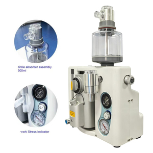 Appareil d'anesthésie vétérinaire portable IN-201, concentration de sevoflurane de 0 à 8 %, batterie intégrée, pression d'oxygène de 0,32 à 0,6 MPa pour - Product Image 4