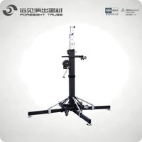 Tour de levage Foresight en aluminium léger pour Line Array, manipulation aisée mais charge lourde pour une installation et un réglage rapides sur site
