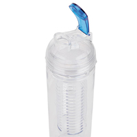 Infuseur de fruits personnalisé sans BPA, 500ml, bouteille en tritan