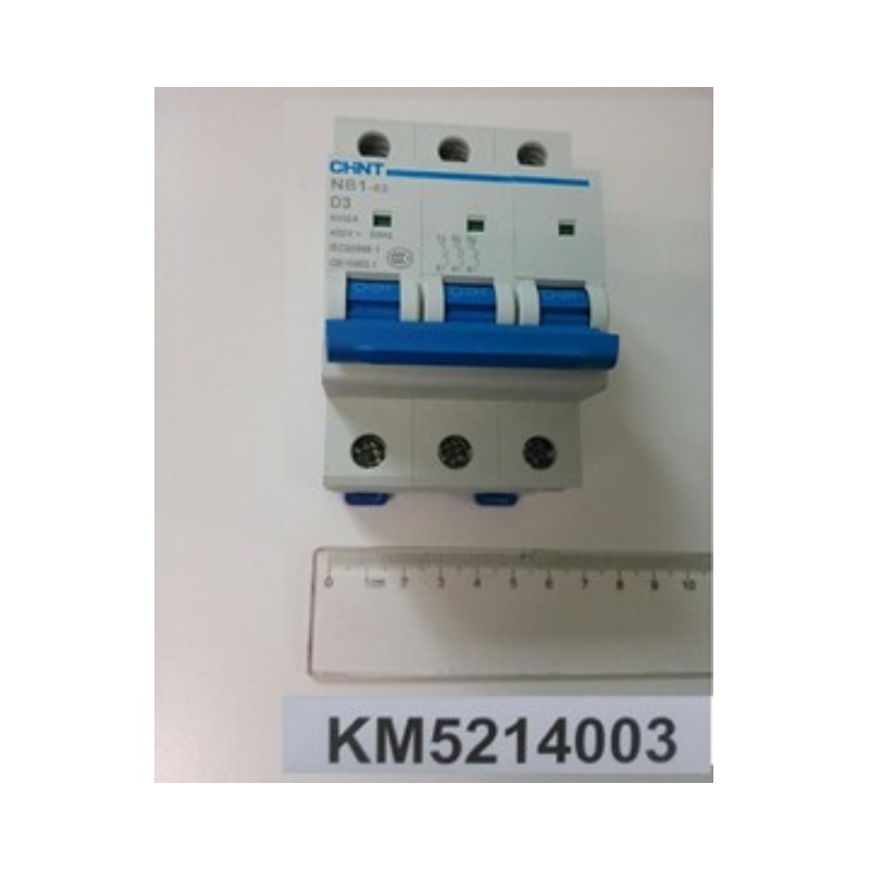 Запчасти для эскалатора KONE KM5214007 KM5214003/001 миниатюрный выключатель 3P 63A D кривой миниатюрный выключатель совместимый KONE