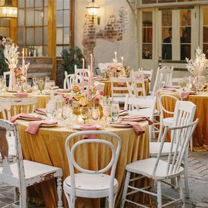 Wholesale Custom Polyester Velvet <b>Tablecloths</b> for Weddings Events Parties Banquets with Logo Cover Cloths Bulk Advertising Decor - Product Image 5