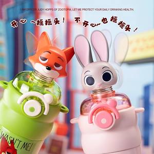 ขวดน้ำเก็บอุณหภูมิสำหรับเด็ก ซูโทเปีย ผลิตจากสแตนเลส 316 สำหรับใช้ในโรงเรียน ลายจูดี้และนิค - Product Image 1