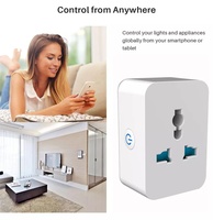 Tuya Zigbee prise intelligente universelle 15A US adaptateur de prise adaptateur universel convertisseur prise de courant prise universelle Smart Zigbee