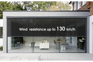 Stores motorisés d'extérieur anti-vent et imperméables à commande intelligente par application Zigbee, idéaux pour balcon et <span class=keywords><strong>garage</strong></span> – Vente Flash - Product Image 5