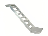 Échelle d'échafaudage télescopique en alliage d'aluminium Hauteur d'escalier réglable en aluminium 2-6M Anti-Corrosion pour une utilisation en extérieur
