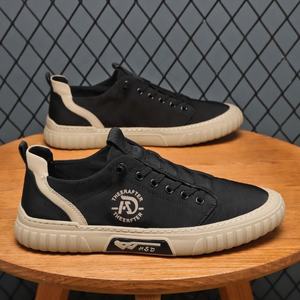 Chaussures de skate décontractées légères et tendance en toile respirante et antidérapante pour hommes - Product Image 5