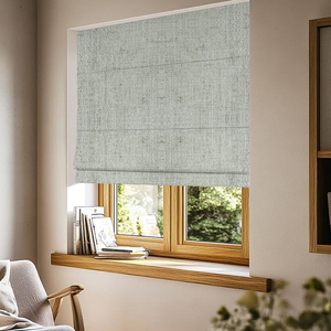 Tende Romane Originali in Misto Cotone-Lino - Tende Moderne Minimaliste in Morbida Garza Effetto Lino per Soggiorno e Finestre Piccole - Product Image 1