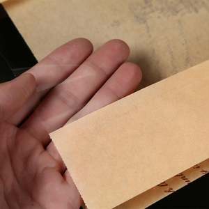 Sac en papier de qualité alimentaire en papier kraft pour l'emballage de boulangerie, de pain, de pizza, de lait, sans poignées, pour la promotion de gelée et de salade - Product Image 5