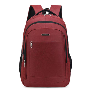 Sac à dos pour ordinateur portable de bureau, grande capacité, léger, tendance, imperméable, en polyester, avec fermeture éclair, prix bas, vente en gros - Product Image 3